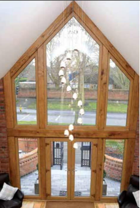 Woodgrain laminate finishes